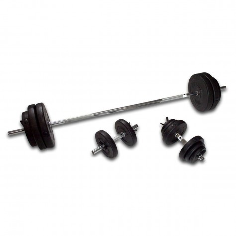 Hammer HAMMER 76 kg Lang- und Kurzhantel-Set