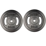 Finnlo FINNLO Gewichtsscheiben 2x 20 kg, schwarz schwarz