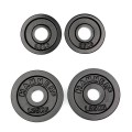 HAMMER weight plates 2x 0,5 kg, 2x 1,25 kg, black